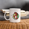 Horse Print Coffee/Tea Mug - white