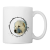 Great Pyrenees Print Coffee/Tea Mug - white