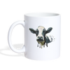 Cow Art Print Coffee/Tea Mug - white