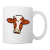 Hereford Cattle (Cow) Print Coffee/Tea Mug - white