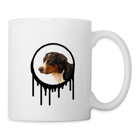 Cute Great Pyrenees Print Coffee/Tea Mug - white