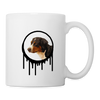 Cute Great Pyrenees Print Coffee/Tea Mug - white