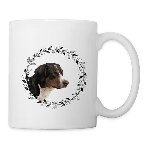 Great Pyrenees Print Coffee/Tea Mug - white