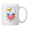 American eagle Print Coffee/Tea Mug - white