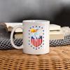 American eagle Print Coffee/Tea Mug - white