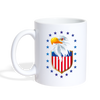 American eagle Print Coffee/Tea Mug - white