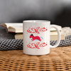 Unicorn in Sky Print Coffee/Tea Mug - white