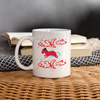 Unicorn in Sky Print Coffee/Tea Mug - white