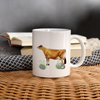 Jersey Cattle (Cow) Print Coffee/Tea Mug - white