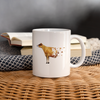 Jersey Cattle (Cow) Art Print Coffee/Tea Mug - white