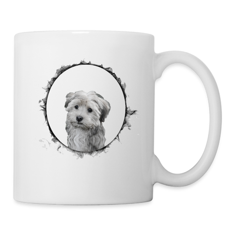 Lovely Havanese Print Coffee/Tea Mug - white