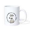 Lovely Greyhound Dog Print Coffee/Tea Mug - white