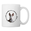 Ibizan Hound Print Coffee/Tea Mug - white