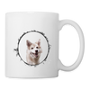 Lovely Icelandic Sheepdog Print Coffee/Tea Mug - white