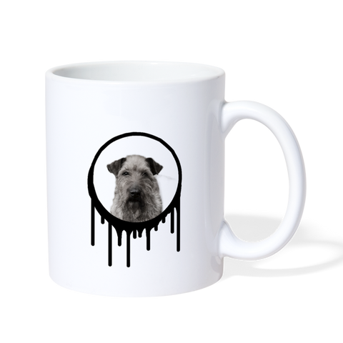 Lovely Irish Terrier Print Coffee/Tea Mug - white