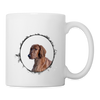 Lovely Irish Setter Print Coffee/Tea Mug - white