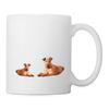 Cute Irish Terrier Print Coffee/Tea Mug - white