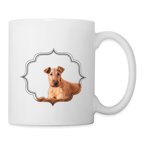 Lovely Irish Terrier Print Coffee/Tea Mug - white