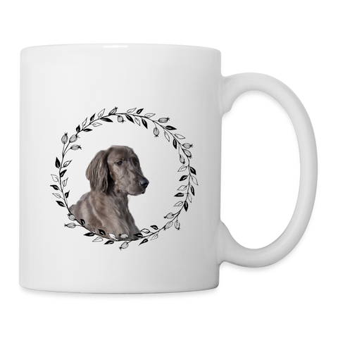 Cute Irish Setter Print Coffee/Tea Mug - white