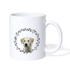 Cute Irish Wolfhound Print Coffee/Tea Mug - white