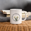 Cute Irish Wolfhound Print Coffee/Tea Mug - white