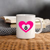 Heart Paws Print Coffee/Tea Mug - white