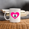 Heart Paws Print Coffee/Tea Mug - white