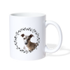 Cute Italian Greyhound Print Coffee/Tea Mug - white