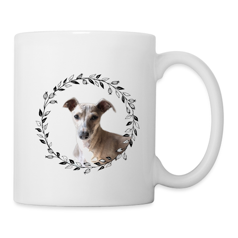 Cute Italian Greyhound Print Coffee/Tea Mug - white