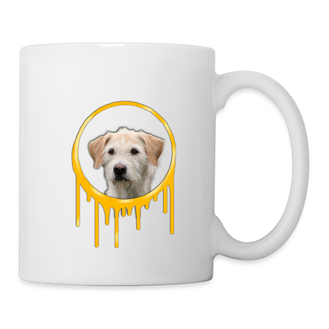 Amazing Irish Wolfhound Print Coffee/Tea Mug - white