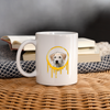 Amazing Irish Wolfhound Print Coffee/Tea Mug - white