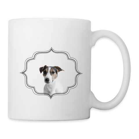 Jack Russell Terrier Print Coffee/Tea Mug - white