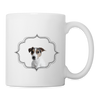 Jack Russell Terrier Print Coffee/Tea Mug - white