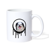 Lovely Japanese Chin Print Coffee/Tea Mug - white