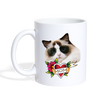 Ragdoll Cat Print Coffee/Tea Mug - white