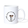 Cute Jack Russell Terrier Print Coffee/Tea Mu - white