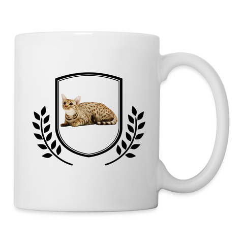 Ocicat Print Coffee/Tea Mug - white