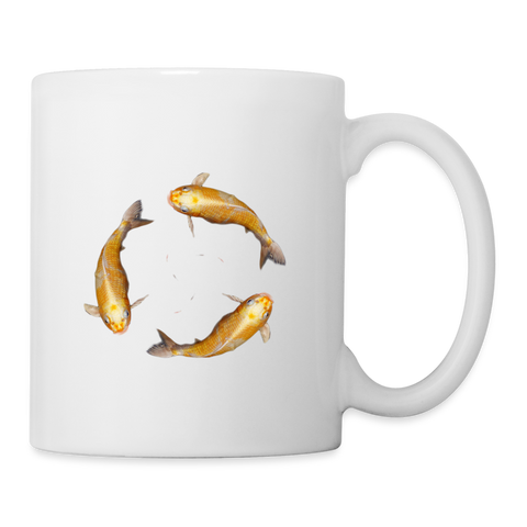 Cute Koi Fish Print Coffee/Tea Mug - white