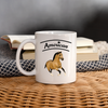 Amazing American Quarter Horse Print Coffee/Tea Mug - white