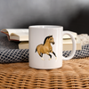 American Quarter Horse Print Coffee/Tea Mug - white