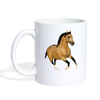 American Quarter Horse Print Coffee/Tea Mug - white