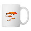 Lovely Koi Fish Print Coffee/Tea Mug - white