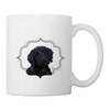 Labradoodle Print Coffee/Tea Mug - white