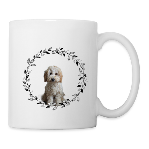 Amazing Labradoodle Print Coffee/Tea Mug - white