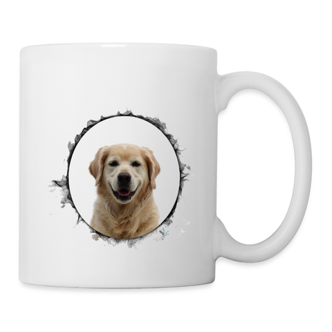 Labrador Retriever Print Coffee/Tea Mug - white