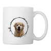 Labrador Retriever Print Coffee/Tea Mug - white