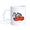 Andalusian Horse Print Coffee/Tea Mug - white