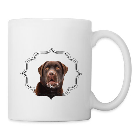 Lovely Labrador Print Coffee/Tea Mug - white