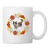 Minskin Cat Print Coffee/Tea Mug - white