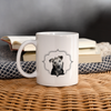 Lovely Lakeland Terrier Print Coffee/Tea Mug - white